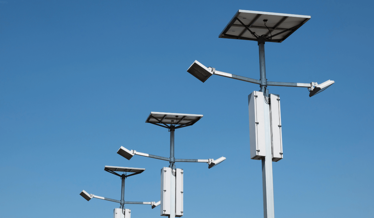 Solar street light